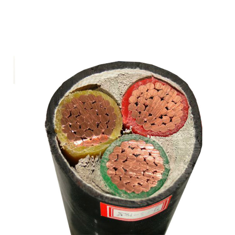 Какво представлява меден захранващ кабел с 3 ядра?